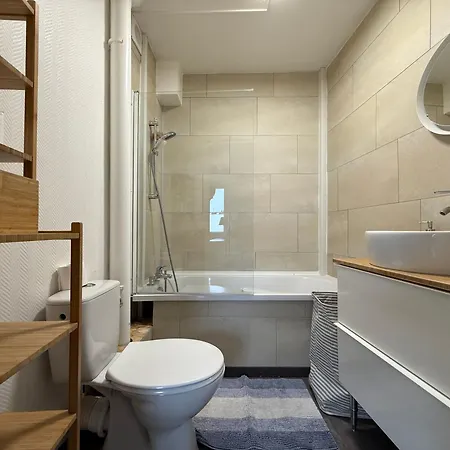 Autonomie Et Confort - Centre Sur - Baignoire Et Lave Linge Lägenhet *